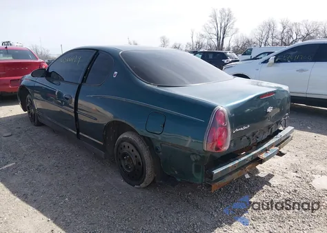 2001 Chevrolet Monte Carlo Ls z USA, uszkodzony, nr VIN 2G1WW12E219244353